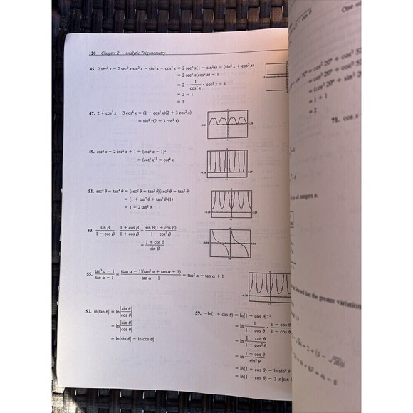 Trigonometry by Dianna Zook (1997, Trade Paperback, Study Guide) - Picture 4 of 6